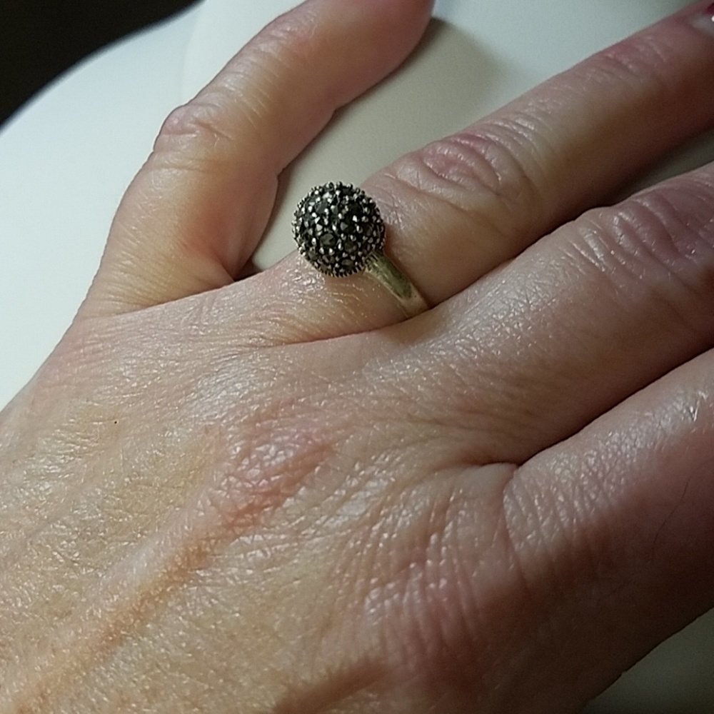 Sterling Silver Marcasite Ring